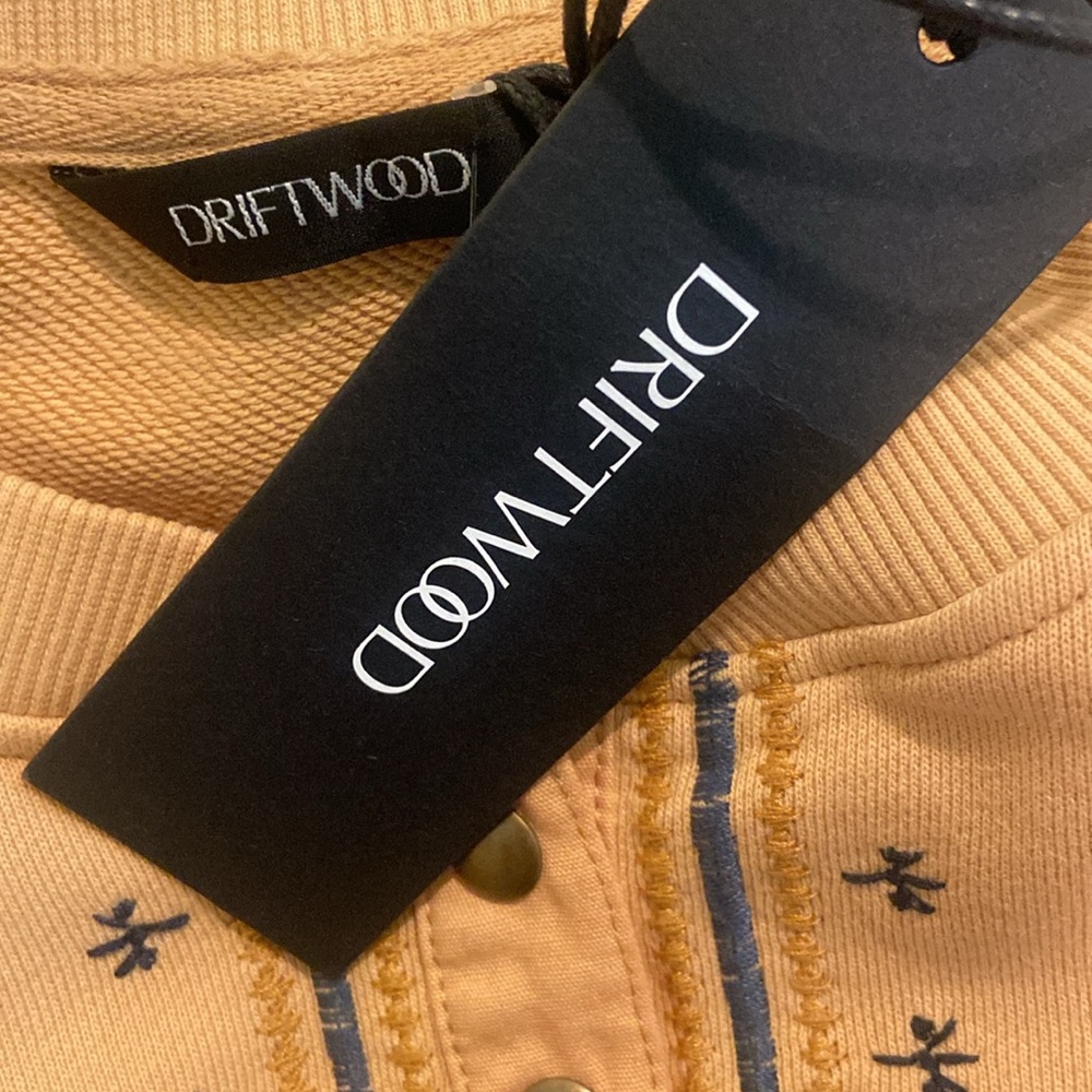 NWT Free People x Driftwood Henley Sweatshirt - Picture 5 of 7